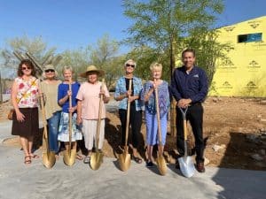 Tree Planting for Arbor Day 2023 Scottsdale GC plants trees on Arbor Day 2023