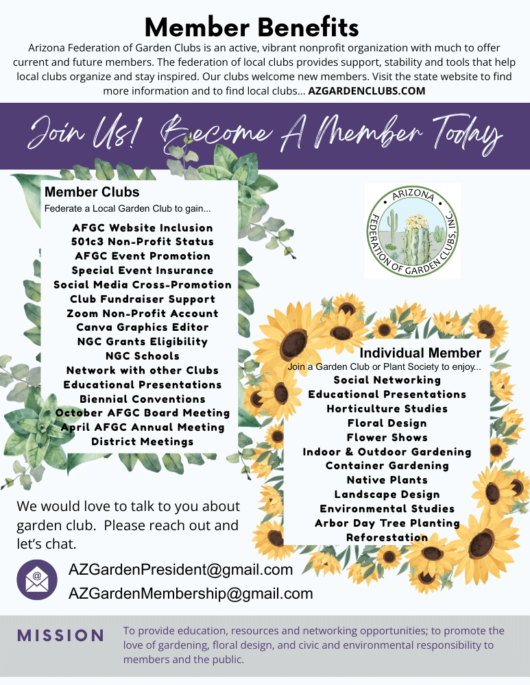 Members beautify AZ Communities!