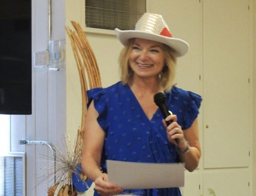 Red, White and Blue at the AFGC Board Meeting