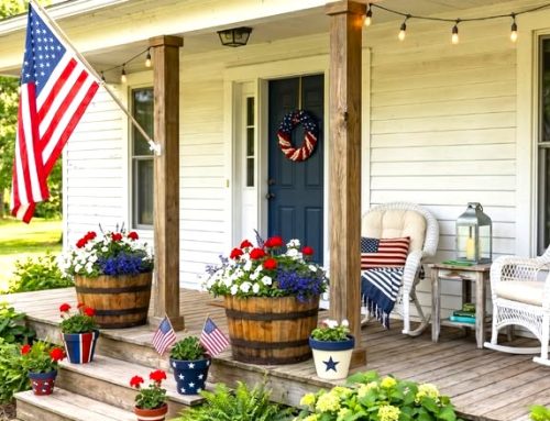 Plant Red, White and Blue